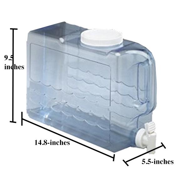 Arrow Plastic 00744 Slimline Beverage Container, 2.5Gallon Amazon.ca
