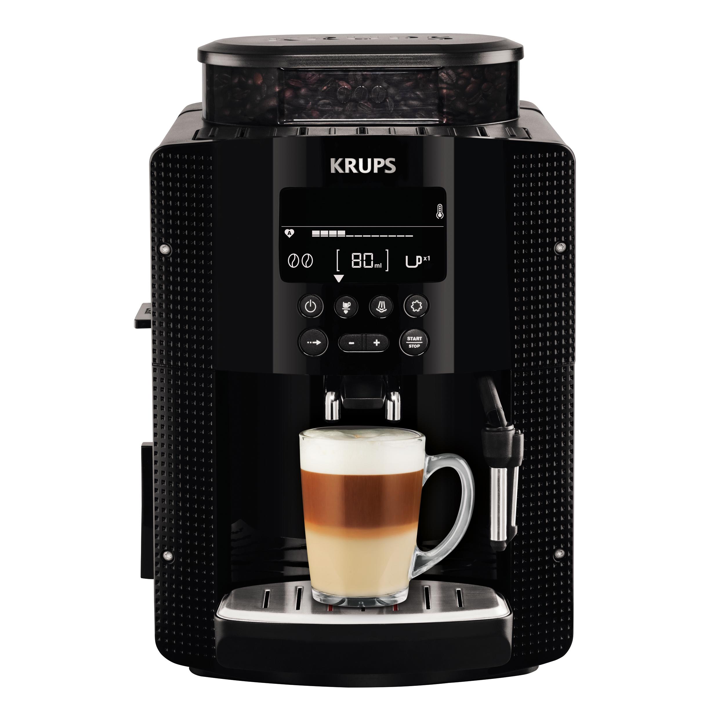 Amazon.de KRUPS EA8150 Kaffeevollautomat (1, 8 l, 15 bar, LC Display