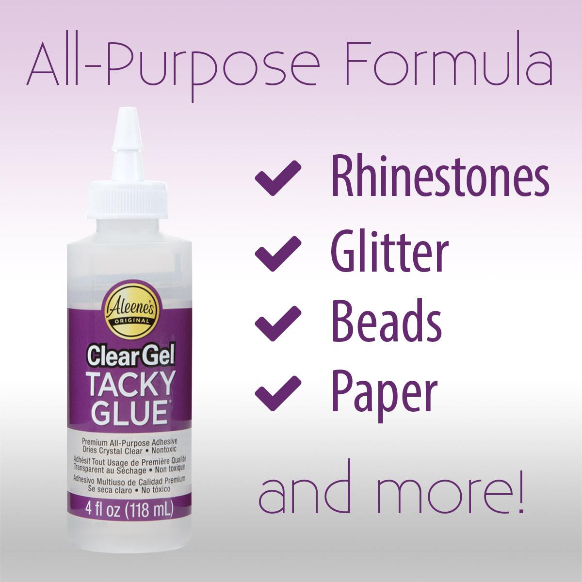 Aleene's Clear Gel Tacky Glue 4oz