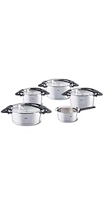 Fissler Topfset intensa – 5-teiliges, innovatives