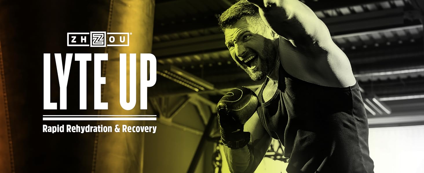 Lyte up. Rapid rehydration and recovery