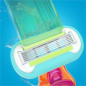 Miniatura 31 de Gillette Venus Mini maquinillas de afeitar extra suaves para mujer, incluye 1 mini maquinilla de afeitar Venus, 1 repuesto de hoja de afeitar, 1