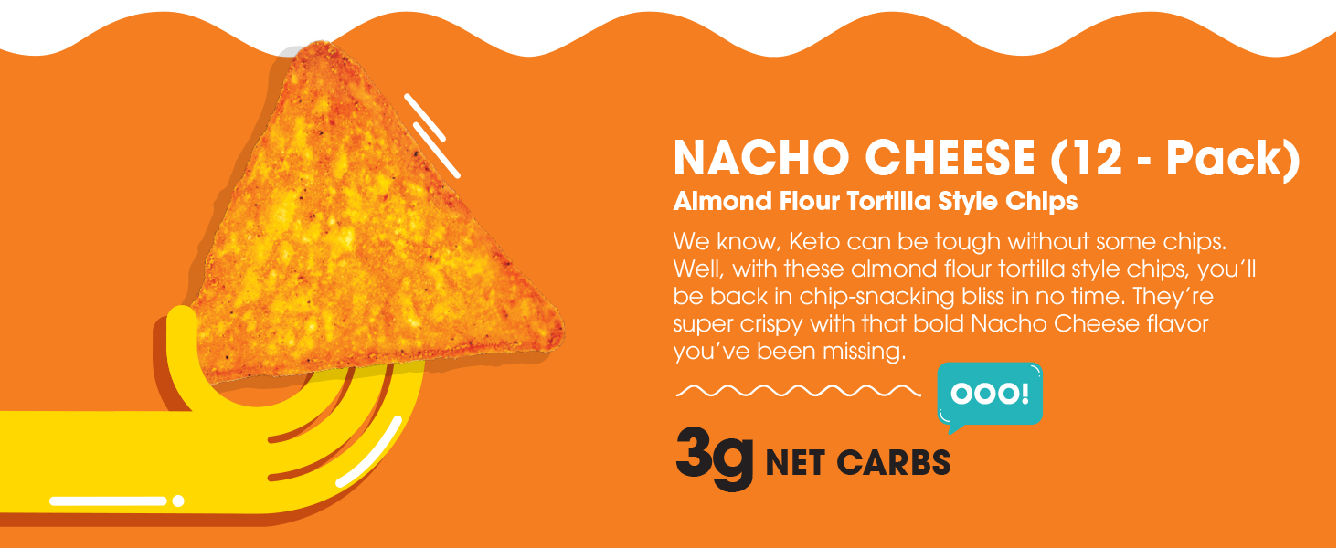 Hilo Life Low Carb Keto Friendly Tortilla Chip Snack Bags