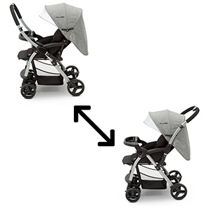 stroller with adjustable handle