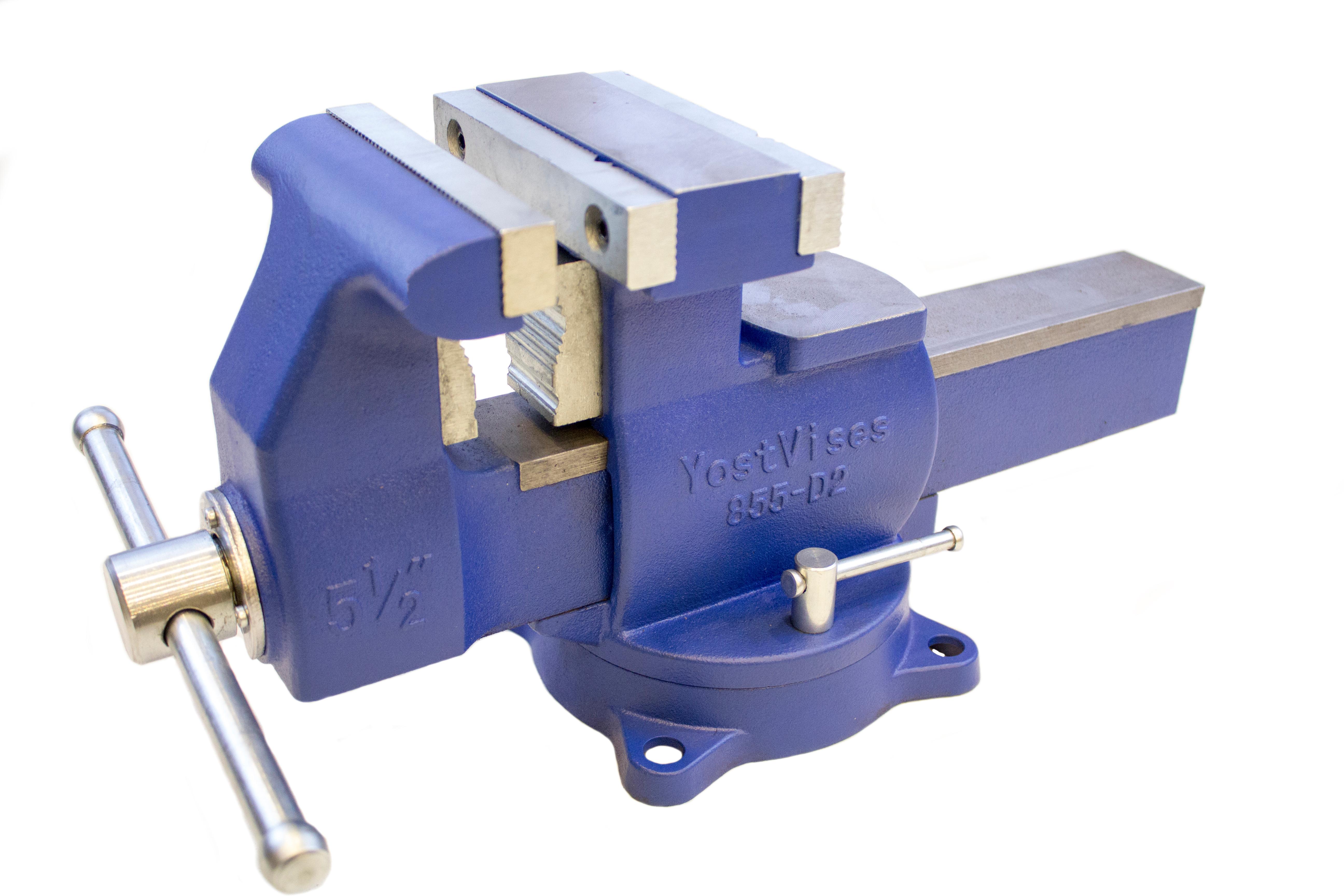 Yost Vises 10855 Reversible Mechanics Vise, Model 855, 5.5Inch, Blue Amazon.ca Industrial