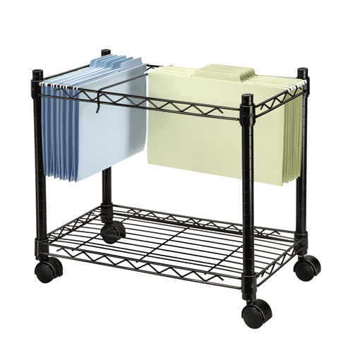 Fellowes 45081 HighCapacity Mobile File Cart, 24w x14d x