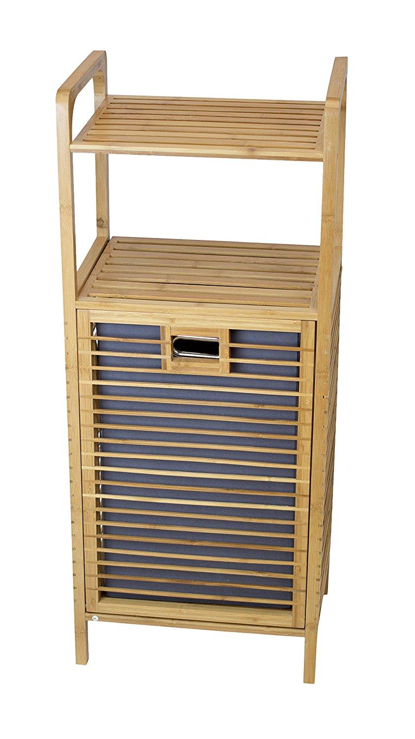 Corner Housewares Bamboo Hamper Shelf Kitchen & Dining