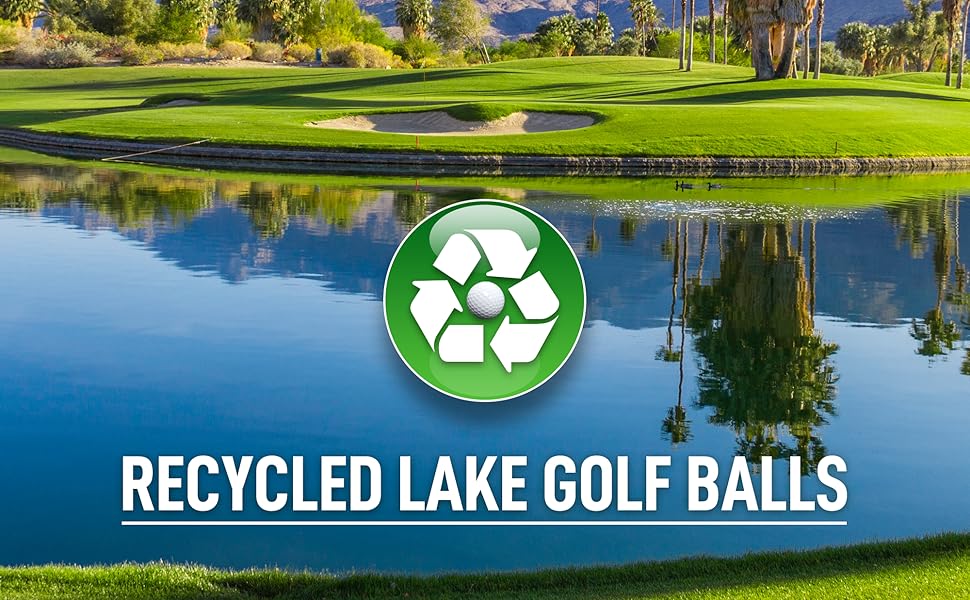 Recycled Lake Golf Balls