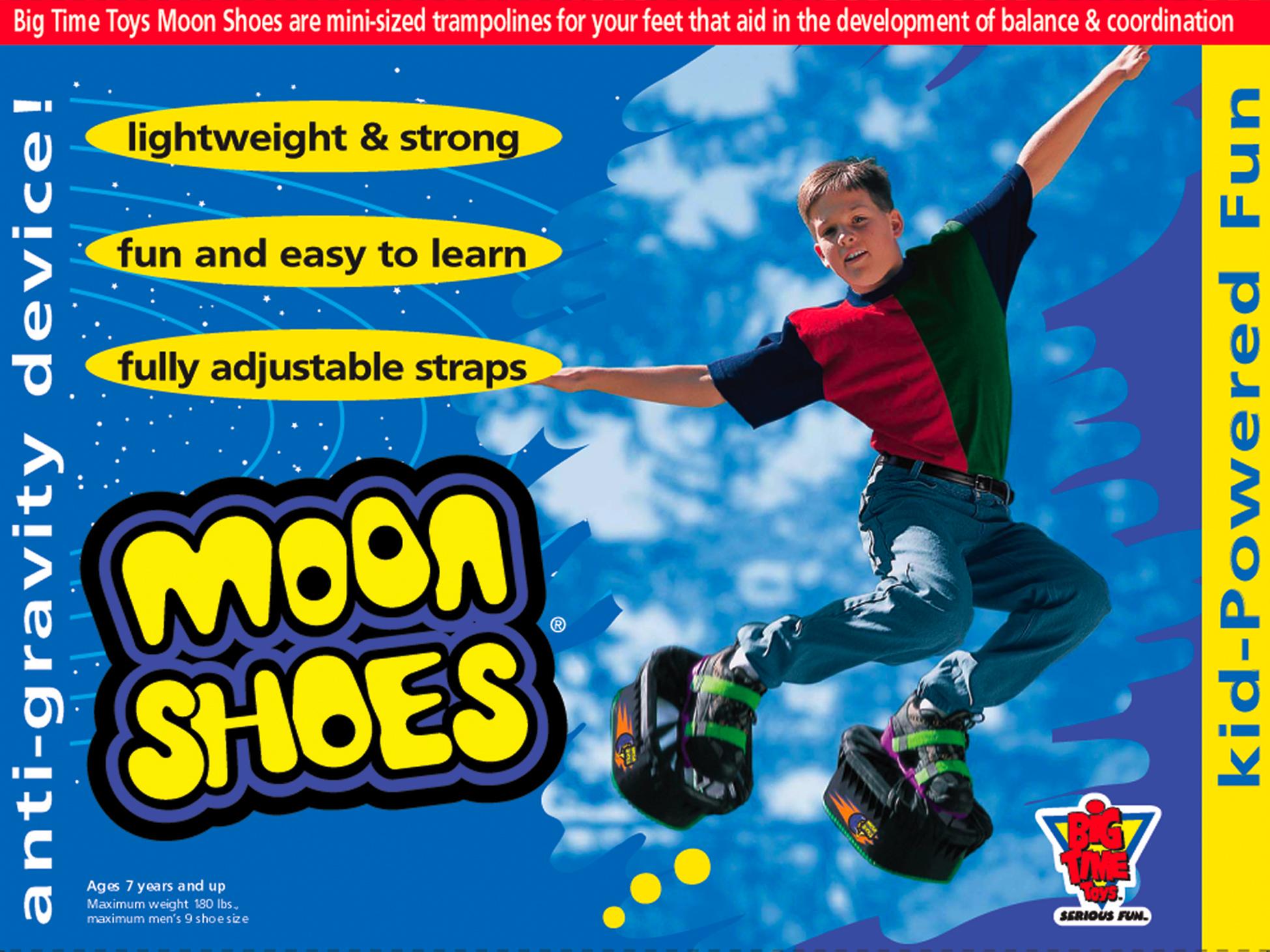 Big Time Toys Moon Shoes Mini Trampolines For your Feet, 1
