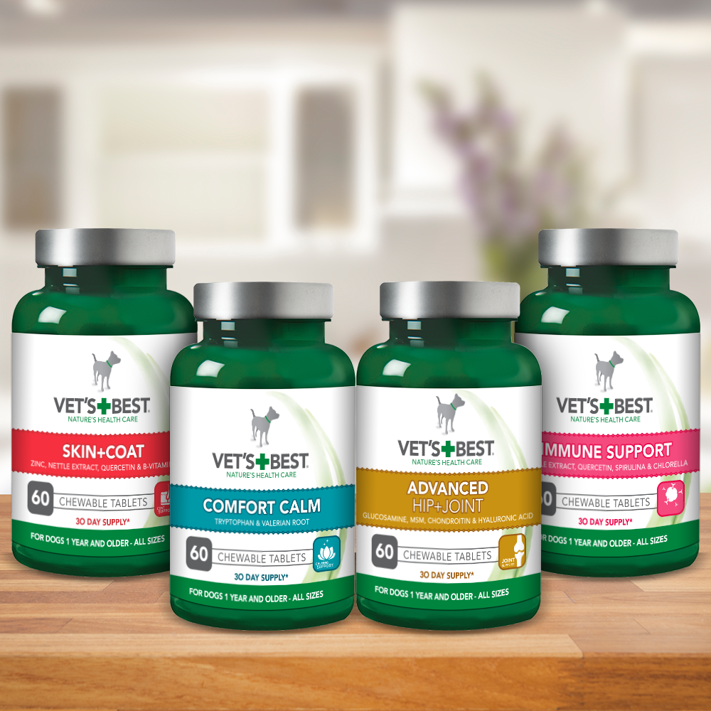 Vets Best Immune Support Supplements for Dogs 60 Tablets Amazon.co