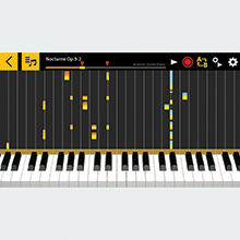 Piano Roll Notation Screen