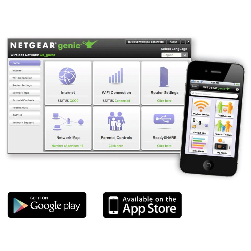 NETGEAR C3000100NAS N300 (8x4) WiFi DOCSIS 3.0 Cable Modem