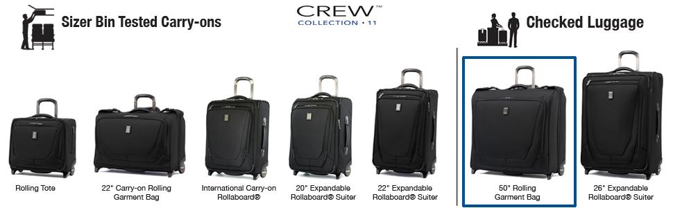 travelpro crew 11 50 garment bag
