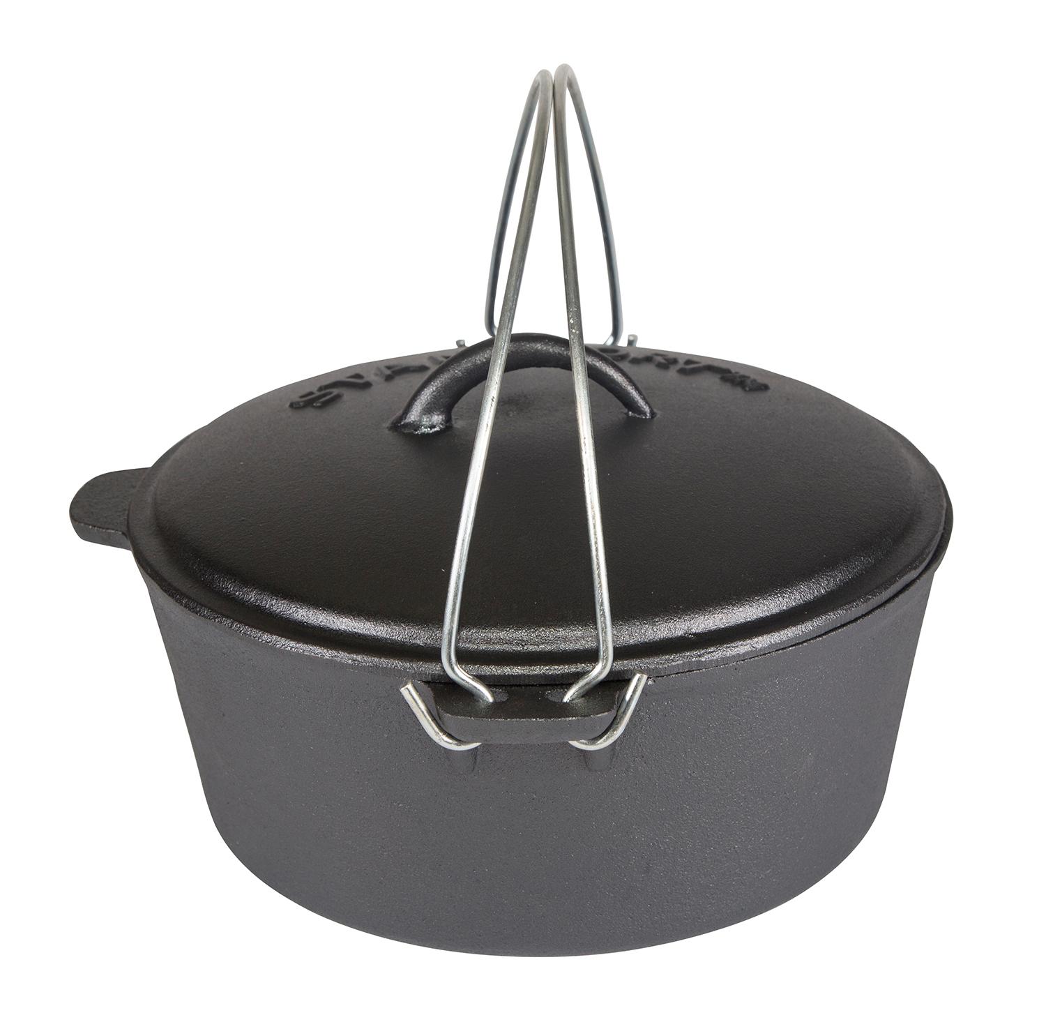 Stansport Cast Iron 6 Piece Cookware Set Sports & Outdoors