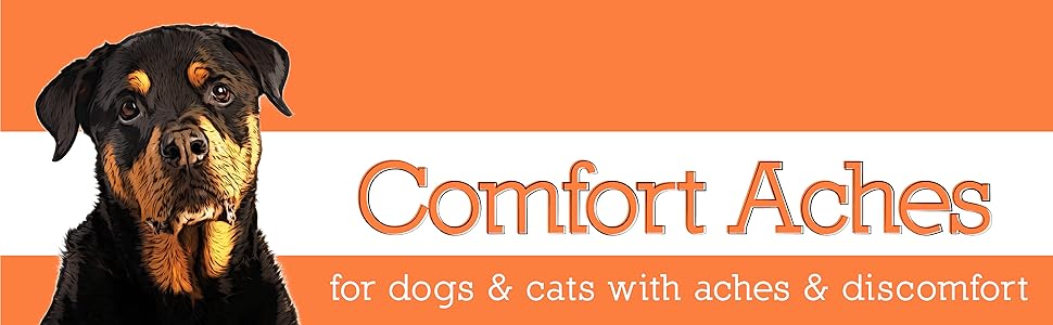 Herbal Pain Relief for Dogs + Cats, For Pet Aches and Pains, Anti-Inflammatory Supplement