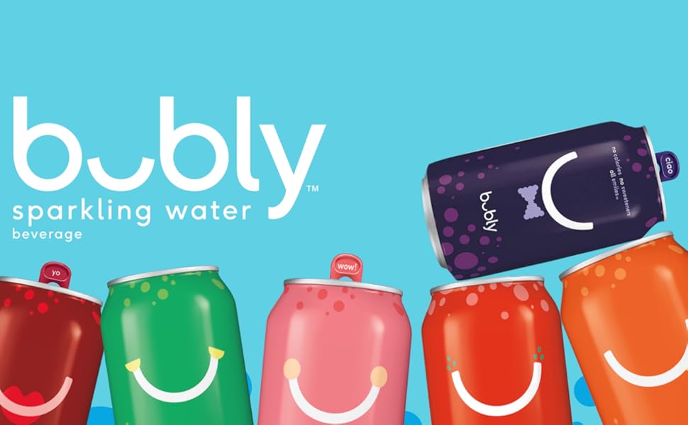 bubly Sparkling Water blackberrybubly, 473 mL Cans, 12 Pack Amazon.ca