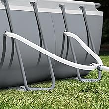 intex ground rectangular pool water saltwater outdoor
