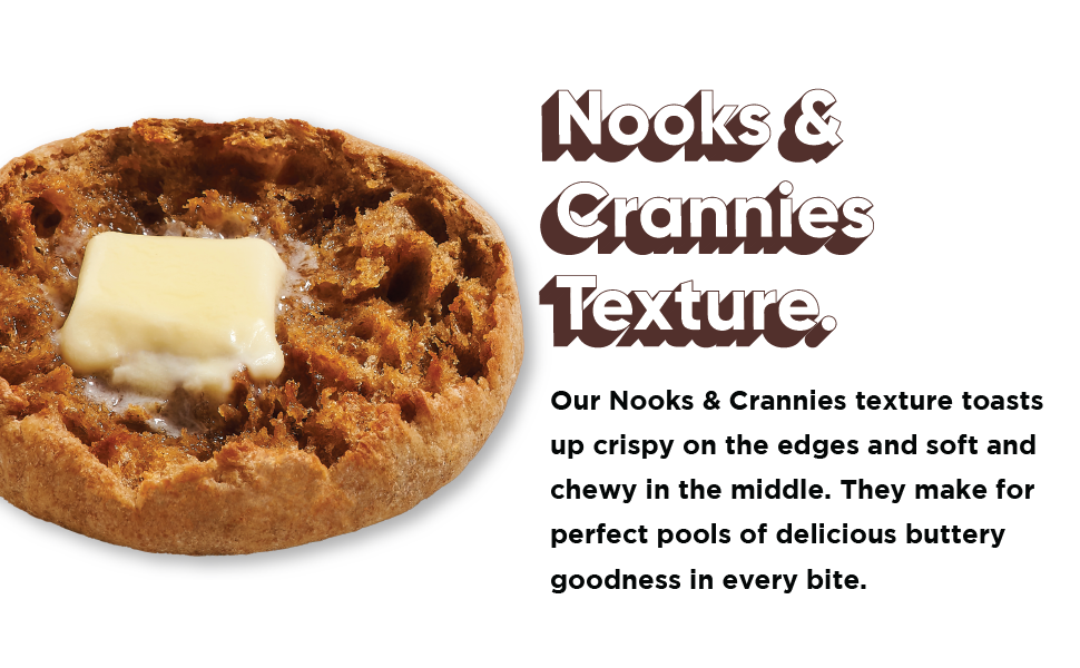 Thomas' 100 Whole Wheat English Muffins, 6 count, 12 oz