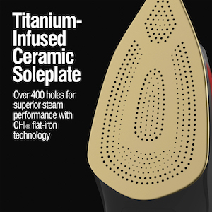 Chesty - りんりん Amazon.com: CHI Steam Iron for Clothes with Titanium Infused