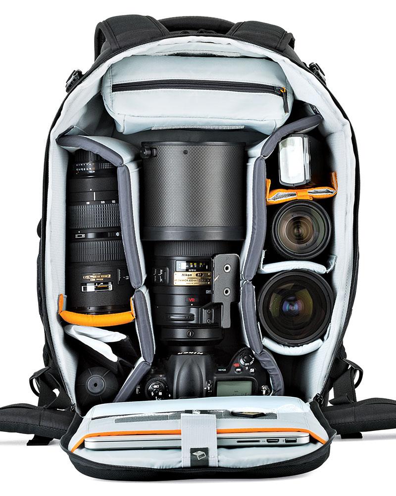 Lowepro Flipside 500 AW II Camera Bag. Lowepro Camera Backpack for