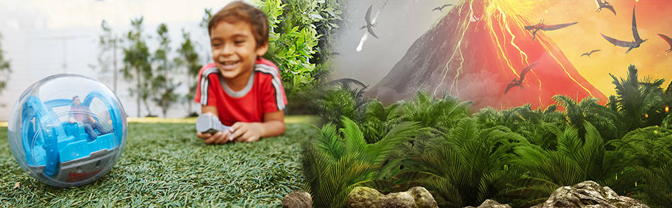 giroesfera radiocontrol jurassic world mattel