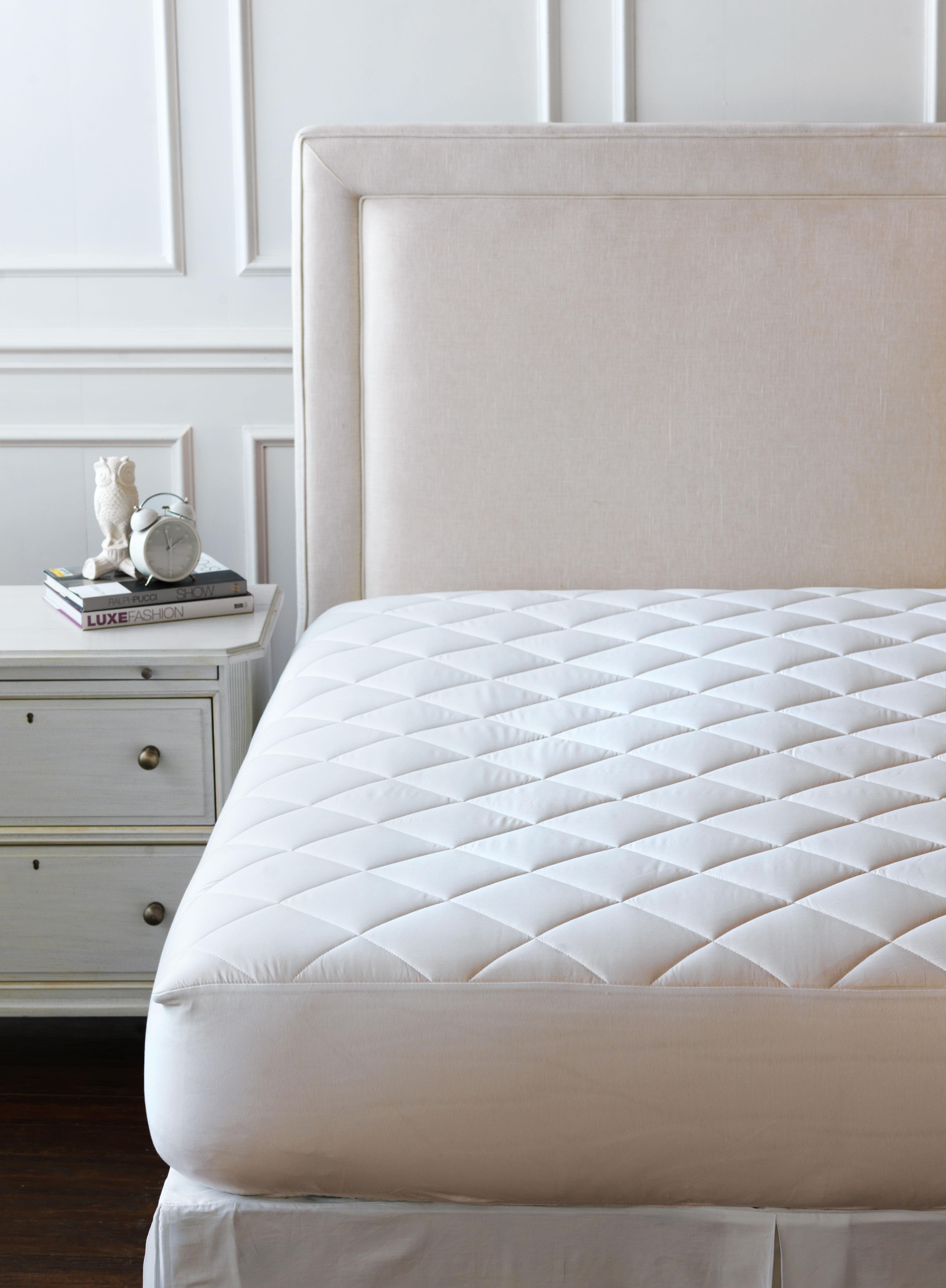 Hefel 1612SU Pure Cotton Span Mattress Pad, Queen Home