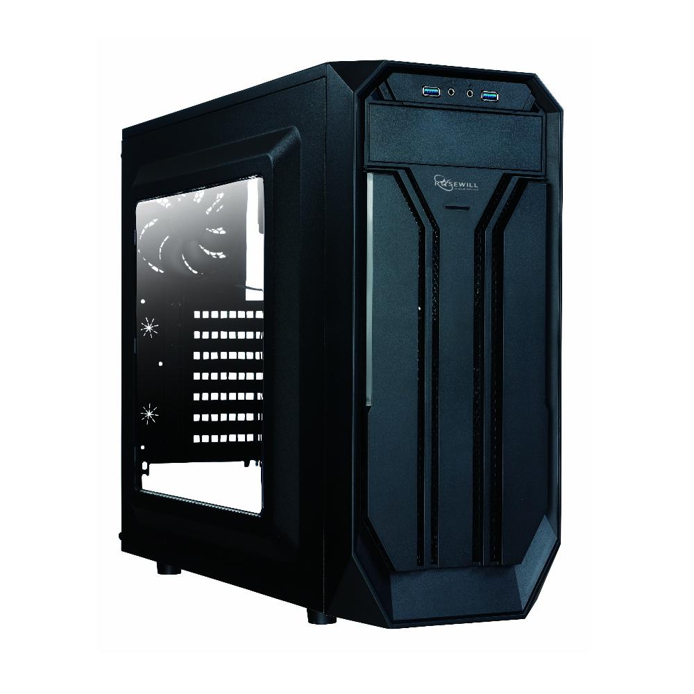 Rosewill ATX Mid Tower Gaming Computer Case with Side