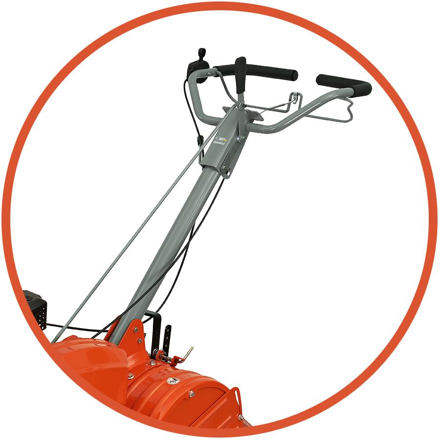 YARDMAX YT4565 Dual Rotating Rear Tine Tiller, 208Cc