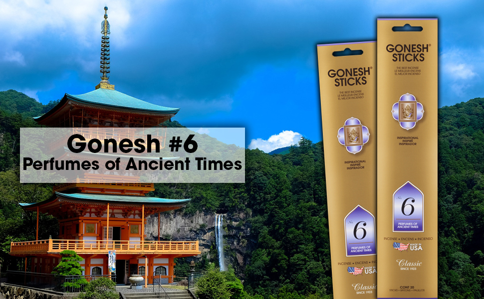 Gonesh 6Classic Incense by GONESH Amazon.ca Home