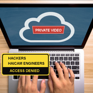 Haicam security cameras deny hacker's access