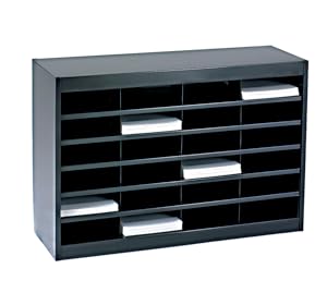 literature organizer, mailroom storage, mailroom organizer, letter filer, paper filer, organizer