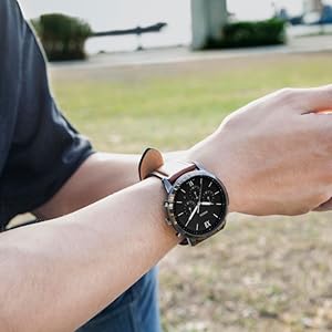 腕時計　フォッシル　fossil fs5525 Cronografo Neutra in acciaio nero - FS5525 - Fossil