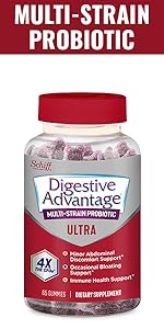 Digestive Advantage Multi-Strain Probiotic Ultra Gummies