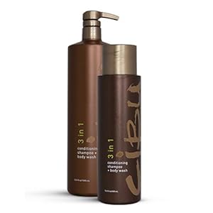 Cibu, 3-in-1, shampoo, conditioner, body wash, hair care
