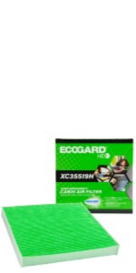  EcoGard XC35519H High Efficiency Premium Cabin Air Filter