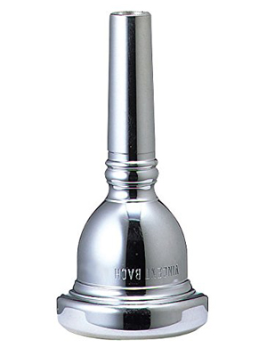 BACHトロンボーン、ユーフォニアム用マウスピース Vincent Bach ヴィンセント バック 22 GP 細管 トロンボーン