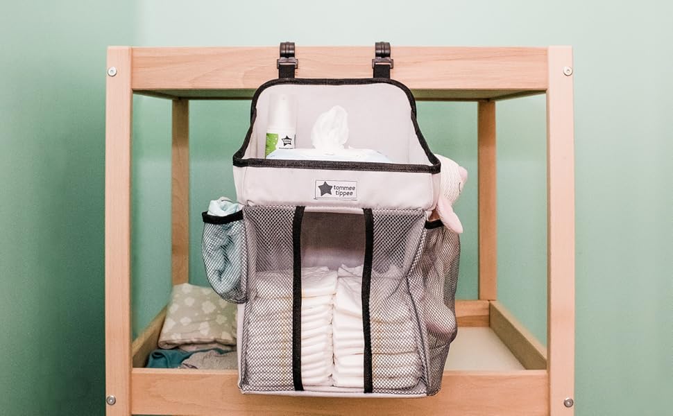Tommee Tippee Changing Table Organiser Grey Amazon.co.uk Baby Products