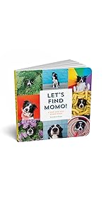 board book, dog, momo, books for baby, books for toddler, photography