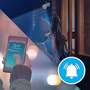 benachrichtigung,APP,Sirene,kamera