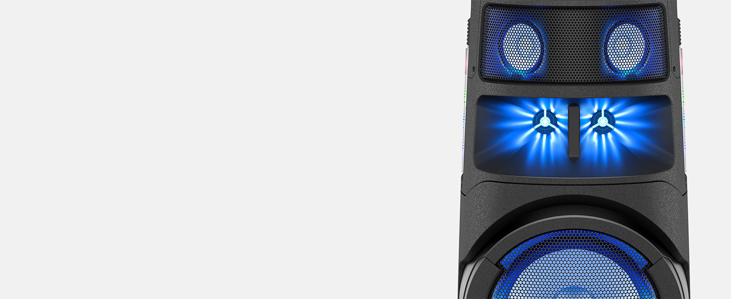 Sony MHCV83D High Power Bluetooth® Party Speaker with omnidirectional