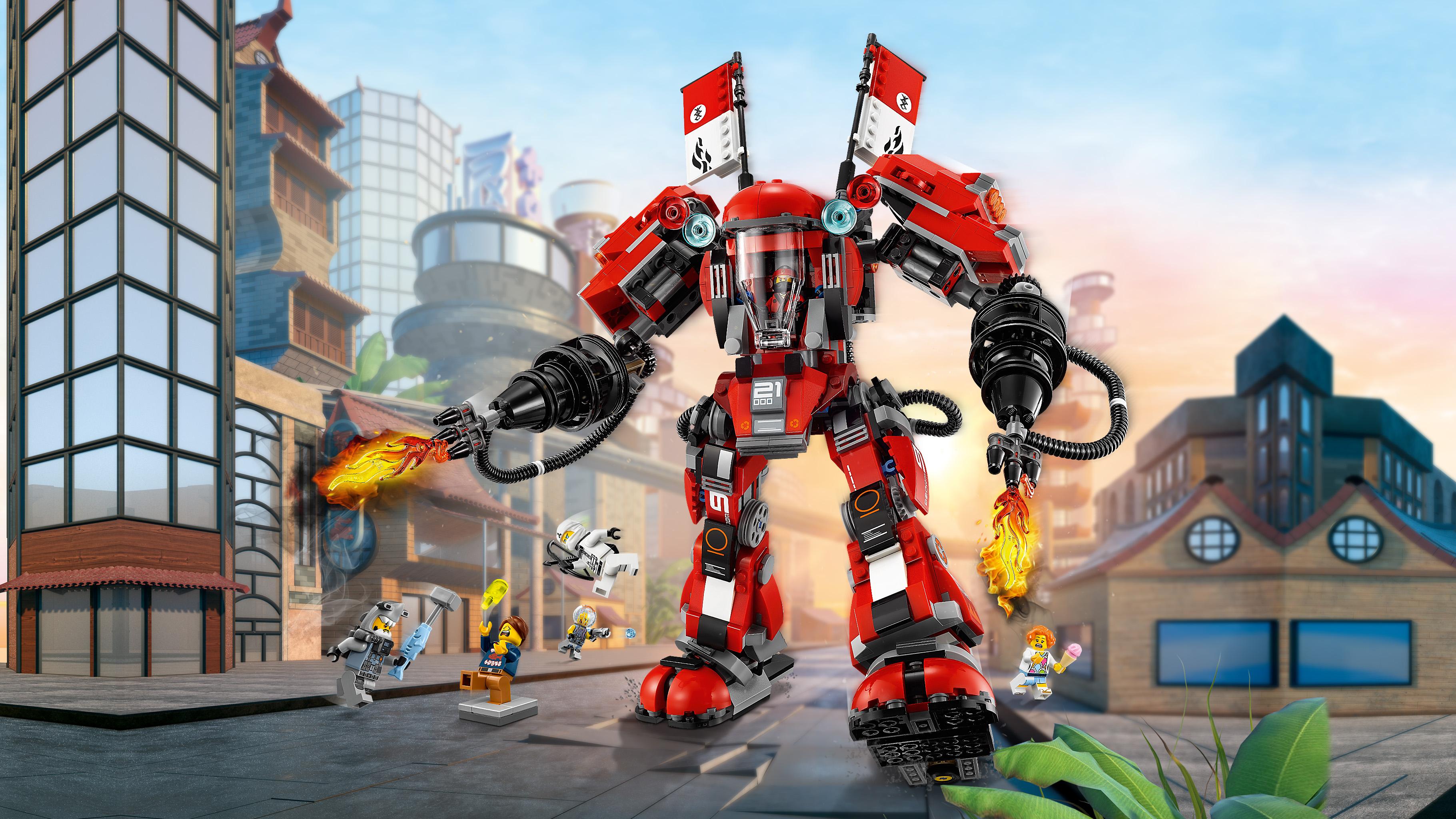 LEGO Ninjago Movie 70615 Fire Mech Toy: Amazon.co.uk: Toys & Games