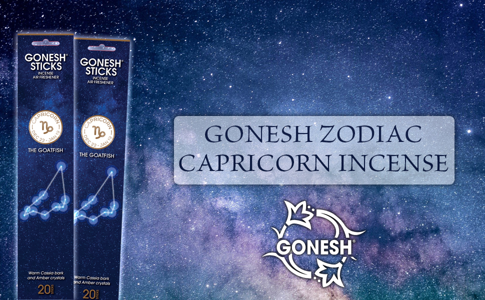 Gonesh Zodiac Capricorn Incense Amazon.ca Home