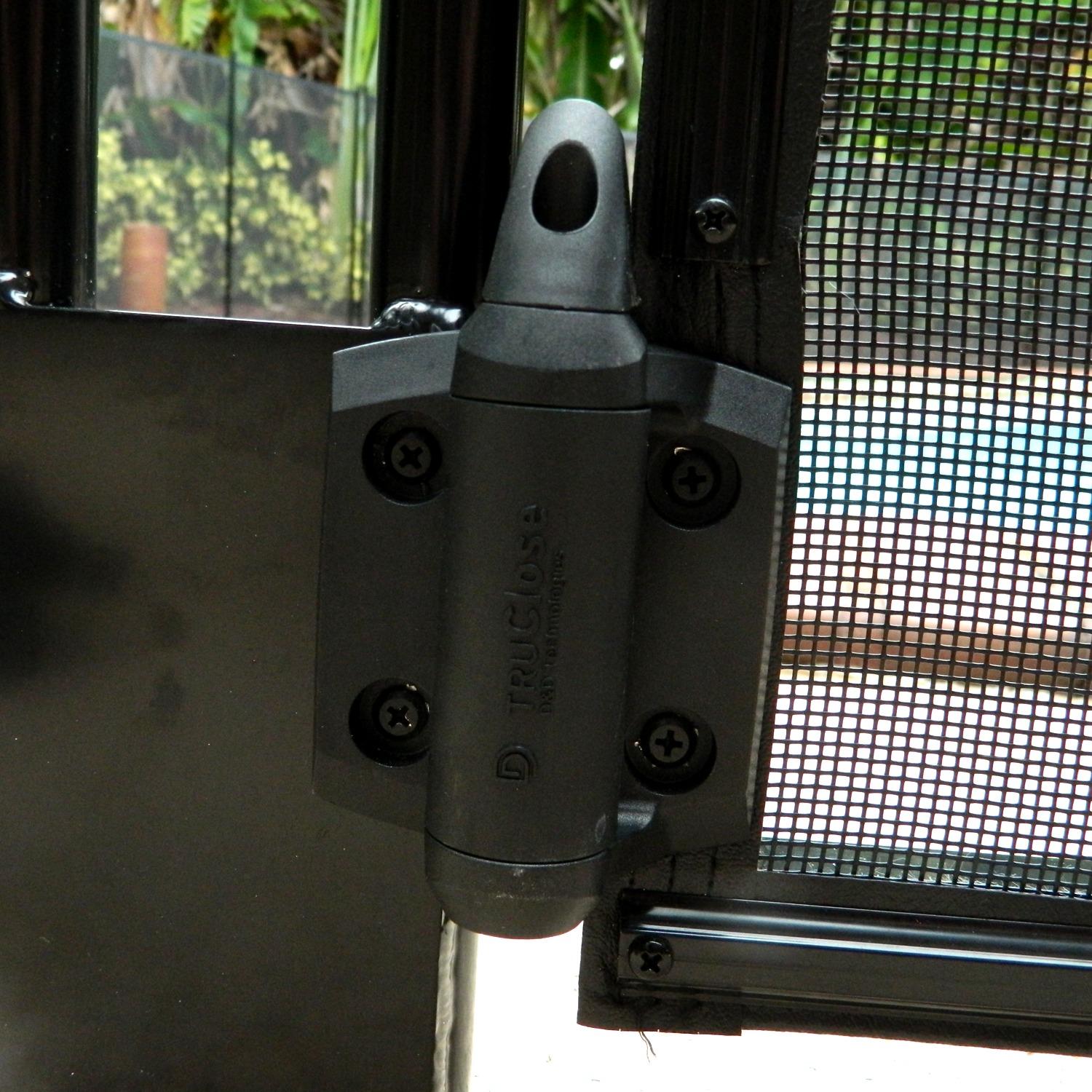 Pool Fence DIY by Life Saver SelfClosing Gate Kit, Black