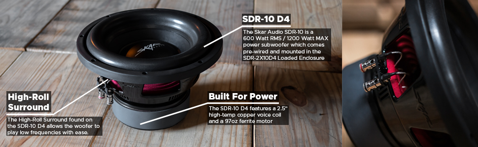 Skar Audio - SDR-2X10D4