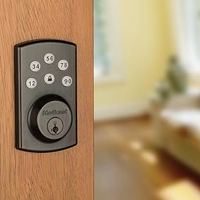 Kwikset Powerbolt 907 Keyless Entry Deadbolt Electronic Door