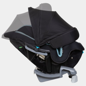 Baby Trend Cover Me Convertible Car Seat comfort cabin