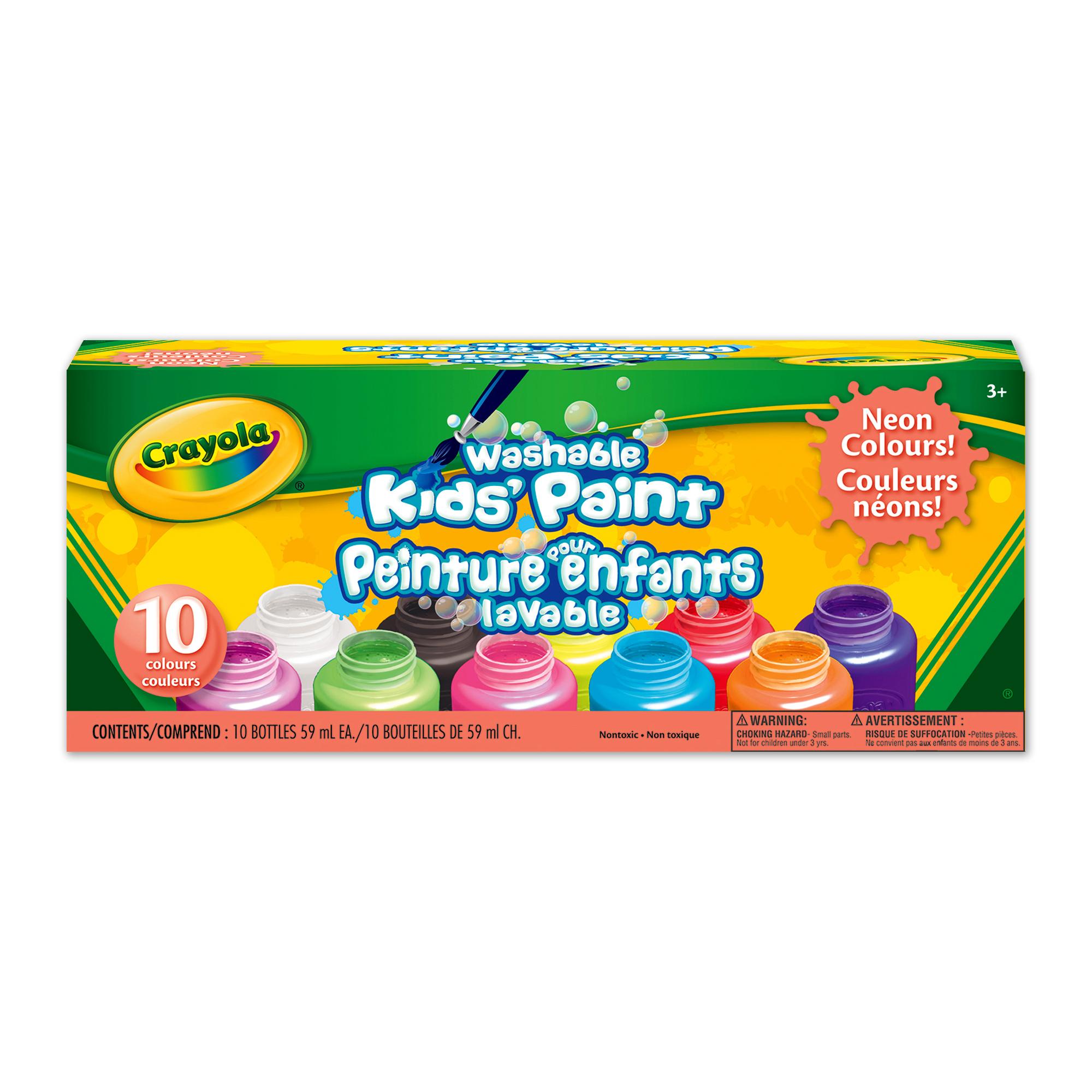 Crayola Washable Neon Paint, Paints Amazon Canada