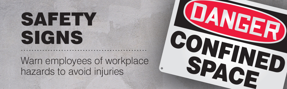 Accuform industrial safety signs