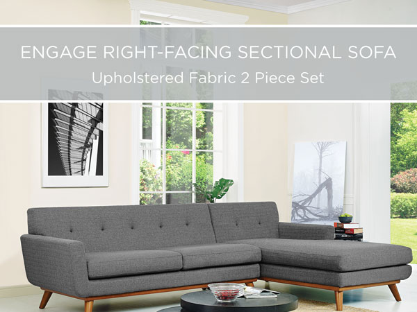 Amazon.com: Modway Engage Mid-Century Modern Upholstered