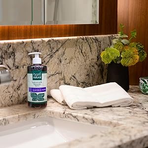 Lavanda Sabonete Mãos Higiene Cheiroso Hidratante Perfume Natural Vegano Boni Natural antisseptico 